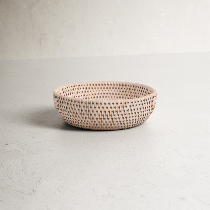 Birch Lane™ Camden Handmade Wicker/Rattan Decorative Bowl & Reviews